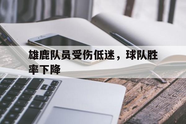 雄鹿队员受伤低迷，球队胜率下降